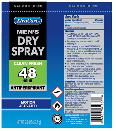 image - Antiperspirant dry spray 2oz men